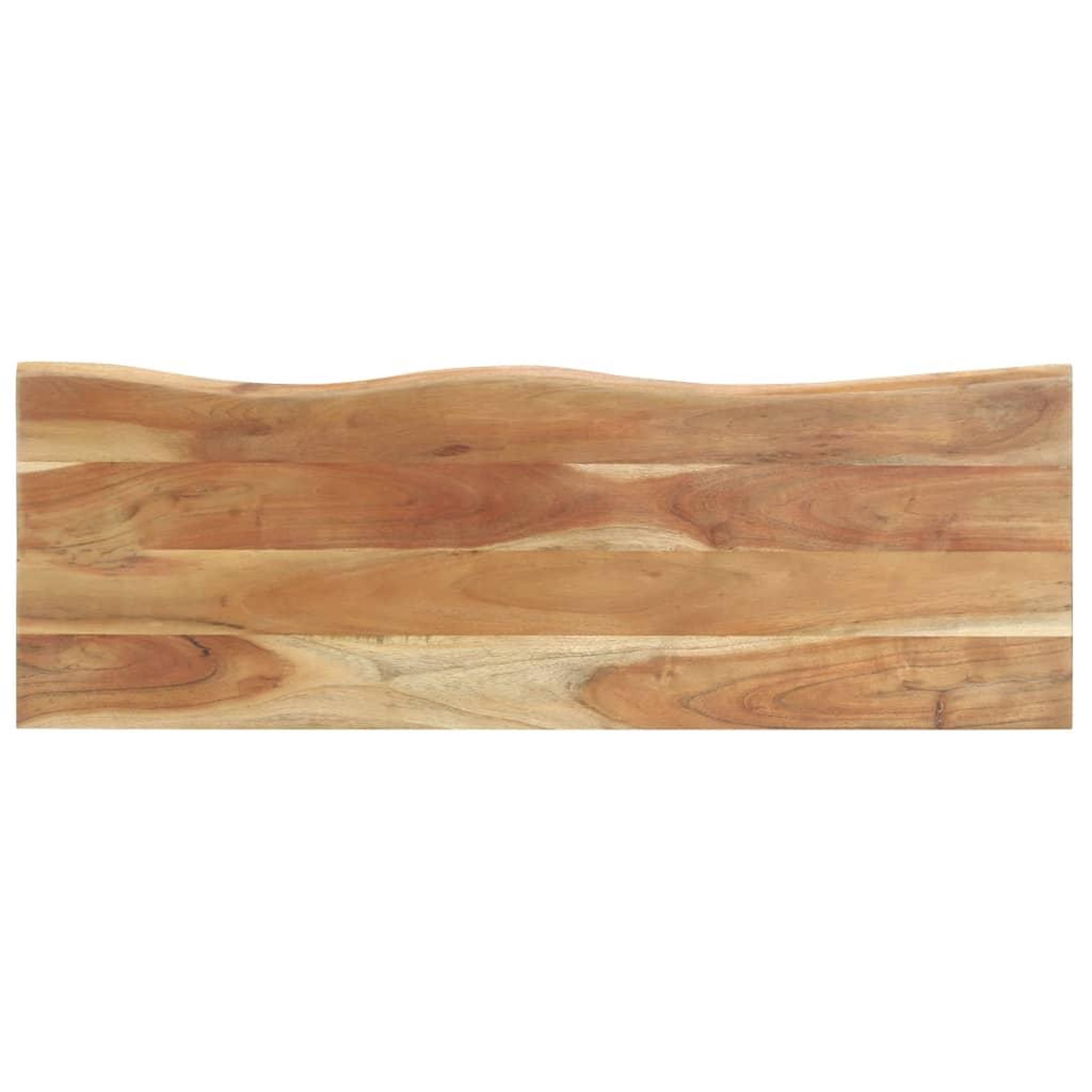 Voir la diapositive 5 : VIDAXL Patere a bord naturel 100x35x22 cm bois d'acacia massif