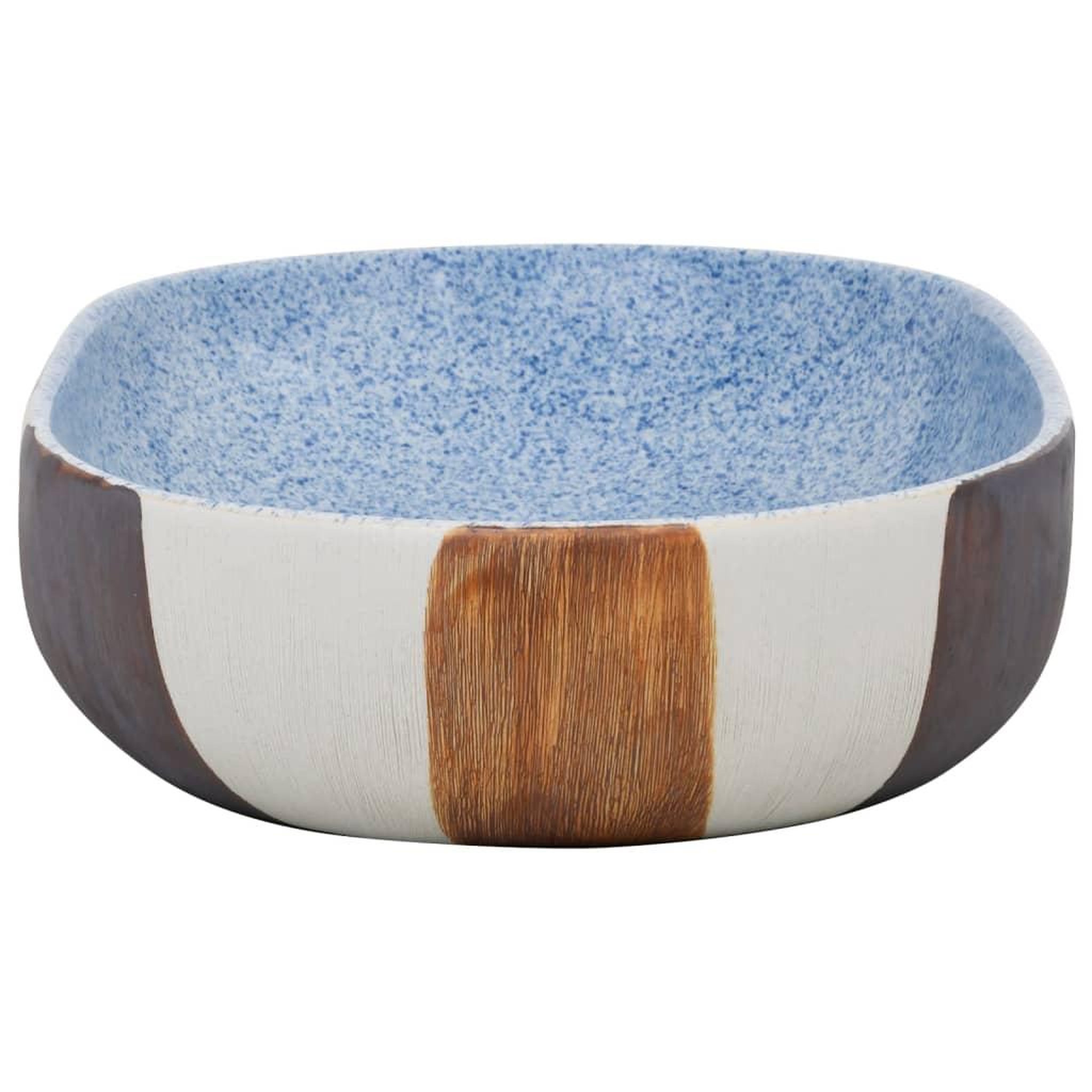 Voir la diapositive 5 : VIDAXL Vasque a poser multicolore ovale 59x40x14 cm ceramique