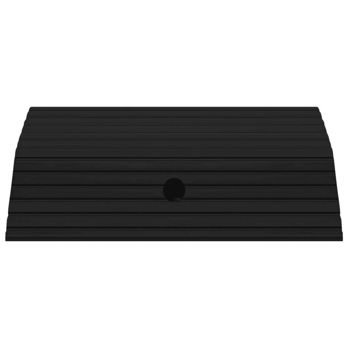 VIDAXL Rampe de seuil de pont 49x40x8 cm Caoutchouc