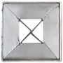 Voir la diapositive 5 : VIDAXL Piquets au sol 6 pcs Argente 7x7x90 cm Acier galvanise