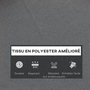 Voir la diapositive 4 : OUTSUNNY Matelas bain de soleil - matelas de transat - coussin de chaise longue - tissu gris foncé