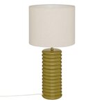 ATMOSPHERA Lampe à Poser en Céramique  Vinus  69cm Kaki