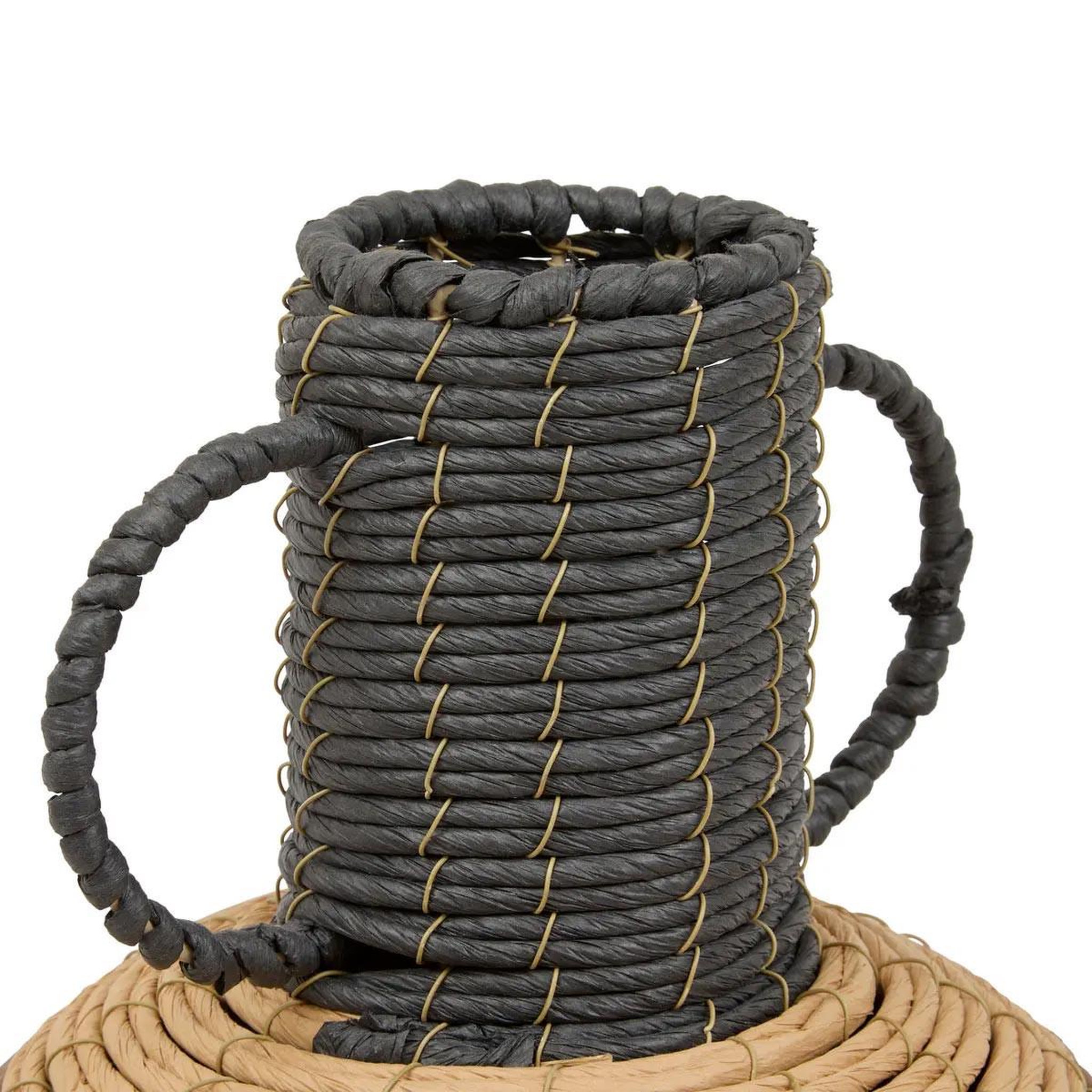 Voir la diapositive 2 : ATMOSPHERA Vase déco avec anses  wonj  35cm multicolore