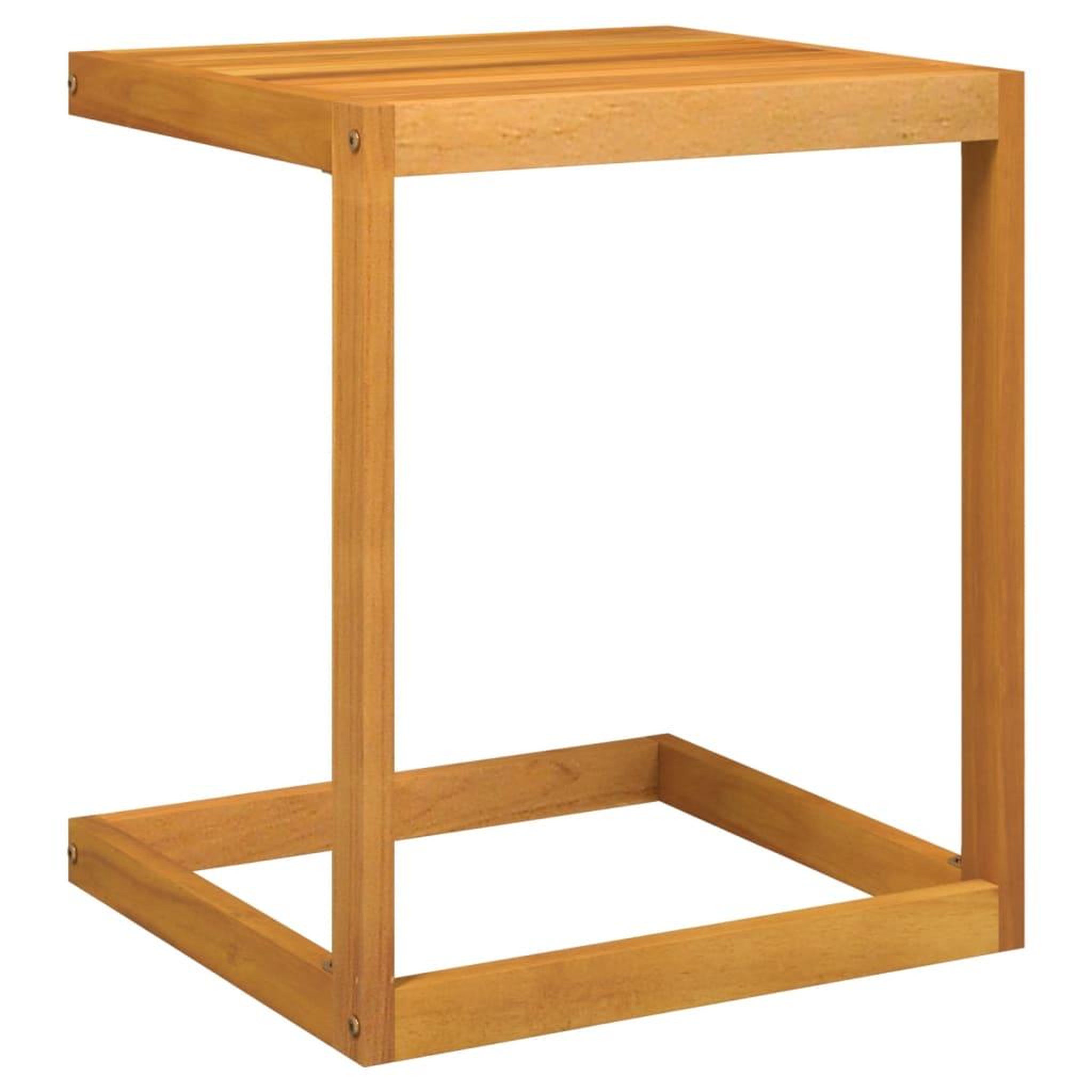 Voir la diapositive 5 : VIDAXL Vidaxl vidaxl table en forme de C 42 x 42 x 40 cm cm bois massif d'acacia