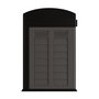 Voir la diapositive 5 : INTEC Cache Poubelles 2 portes Gris - Tri sélectif Extérieur - Abri Poubelle Design pour Terrasse et Jardin 1500L INTEC