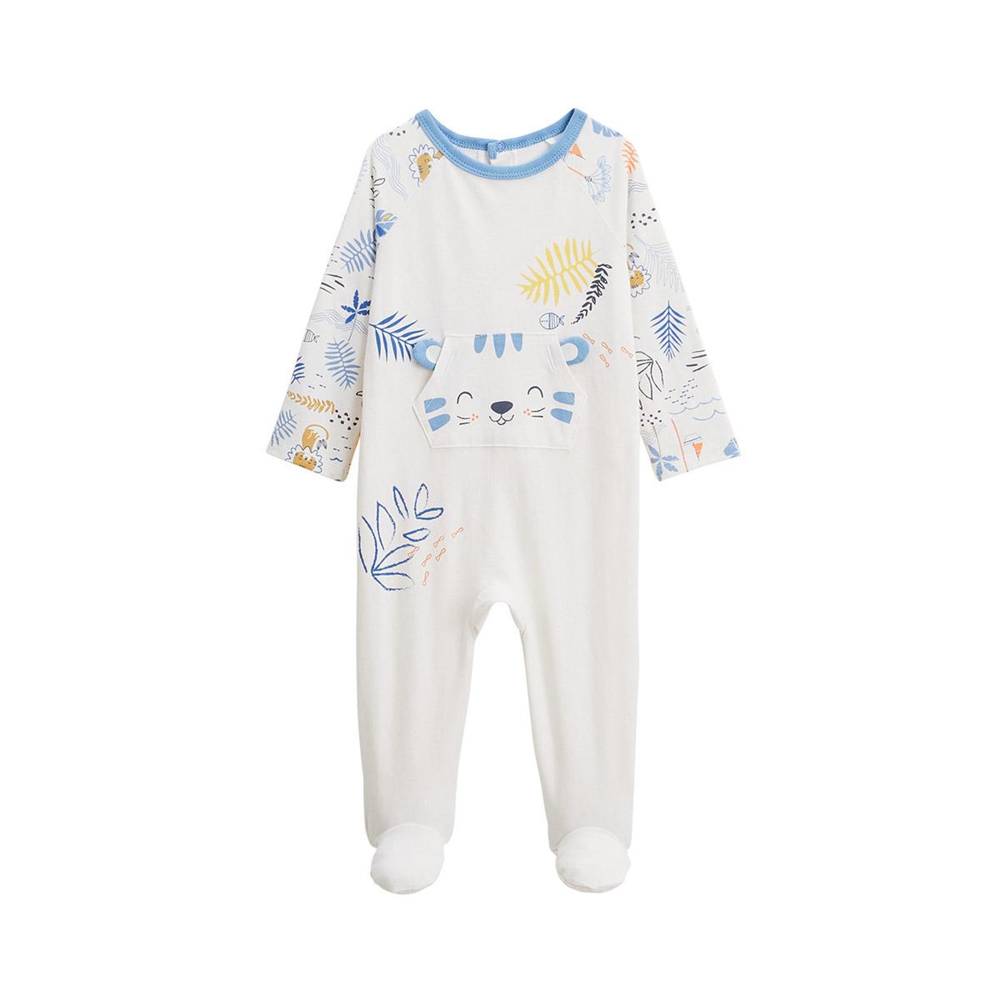 Petit Béguin Pyjama bébé Biscarosse. Coloris disponibles : Beige