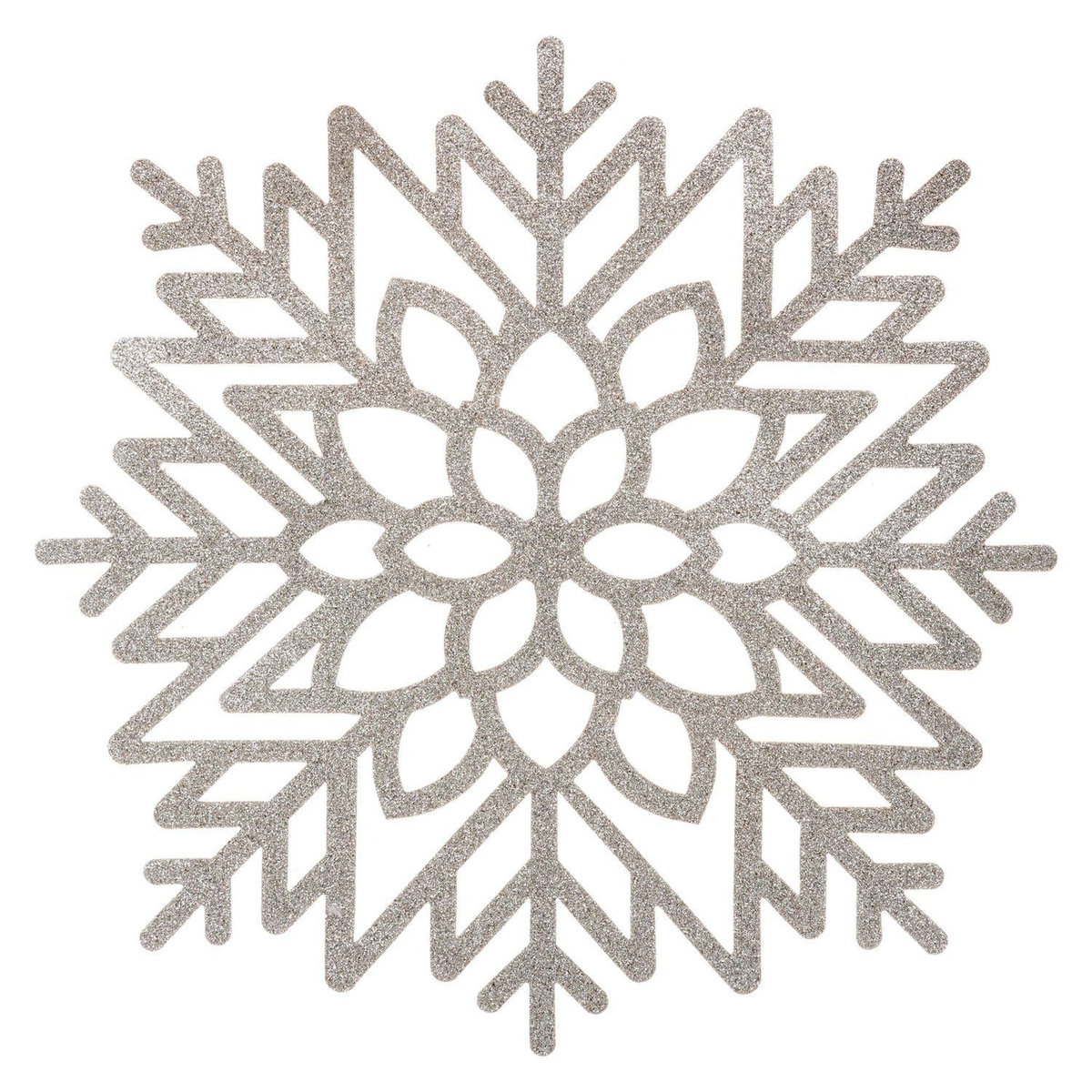 FEERIC LIGHT & CHRISTMAS Lot 6x Set de table de Noël design Flocon