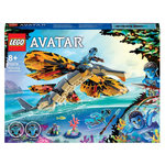 LEGO Avatar 75576 L'aventure du Skimwing, Jouet avec Minifigurines Jake Sully et Tonowari, et Animal, Avatar : La Voie de l'Eau