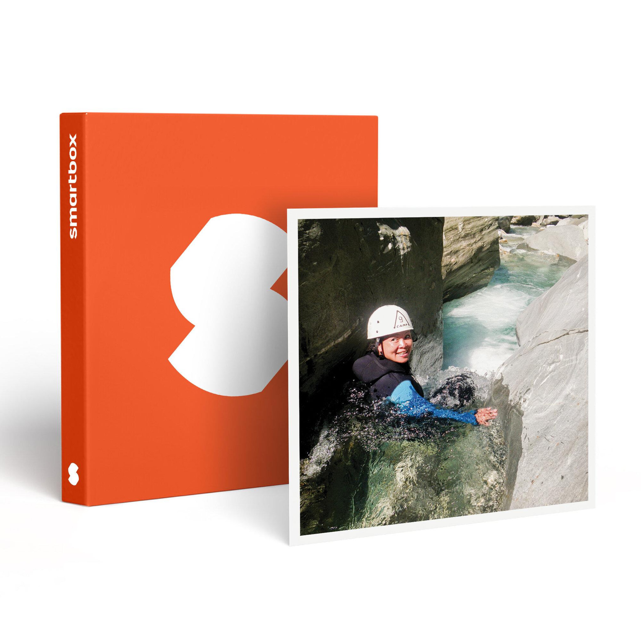 Smartbox 3h d'initiation au canyoning près de méribel - coffret cadeau sport & aventure