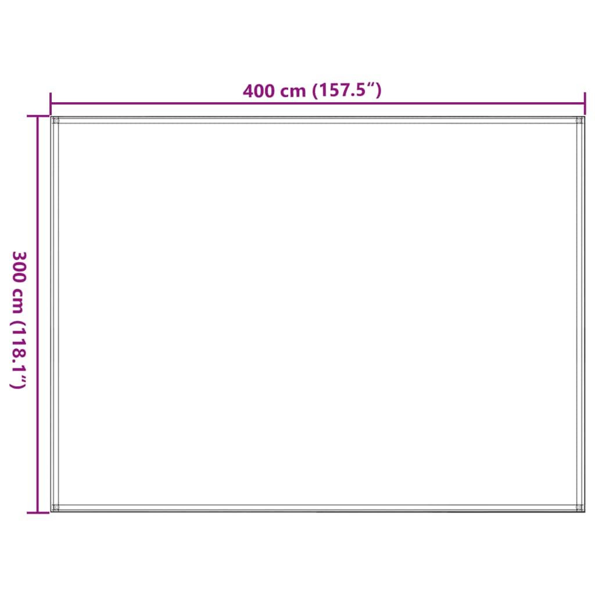 Voir la diapositive 6 : VIDAXL Tapis de tente 300 x 400 cm Anthracite