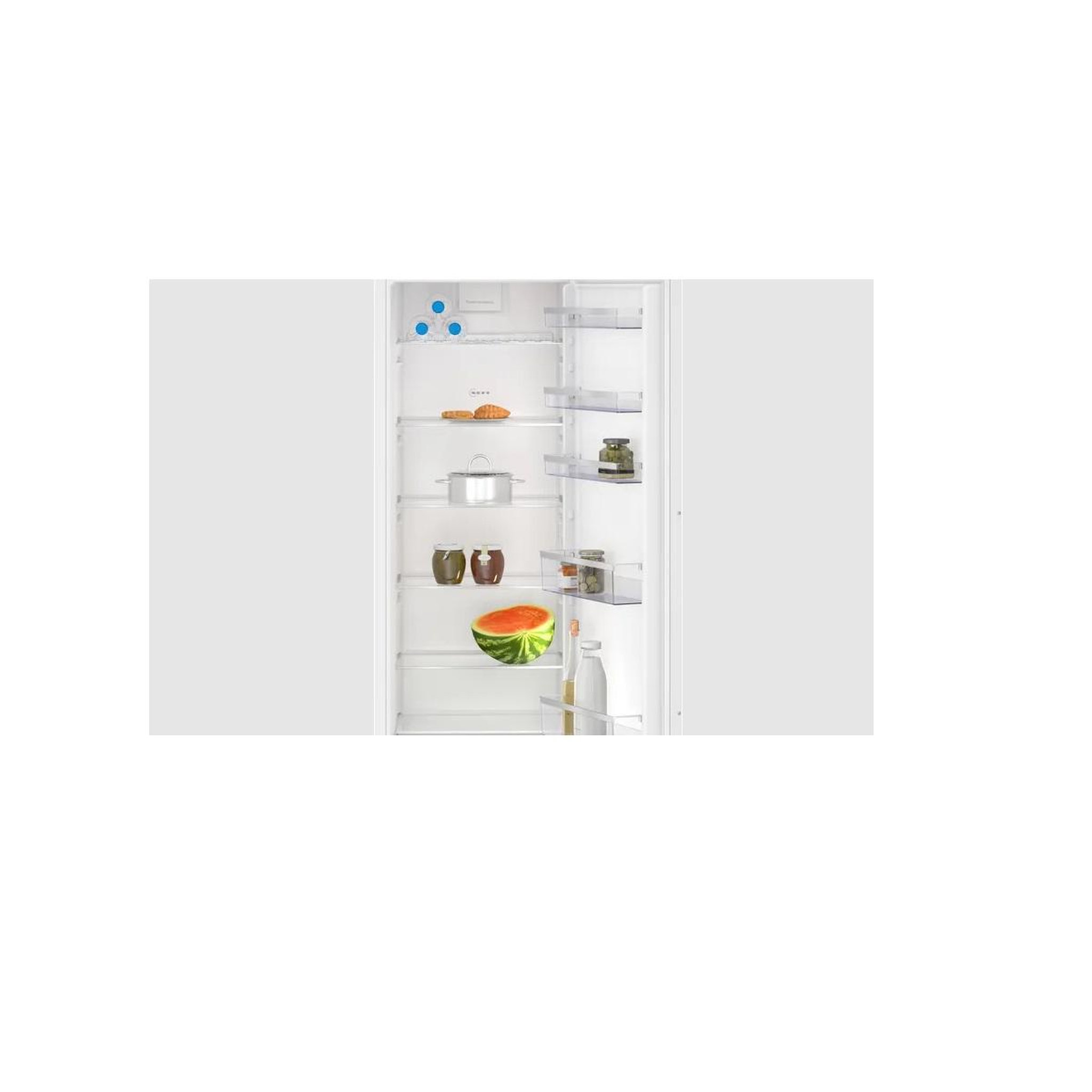 Voir la diapositive 3 : Neff Réfrigérateur 1 porte intégrable à pantographe 310l blanc - ki1812fe0