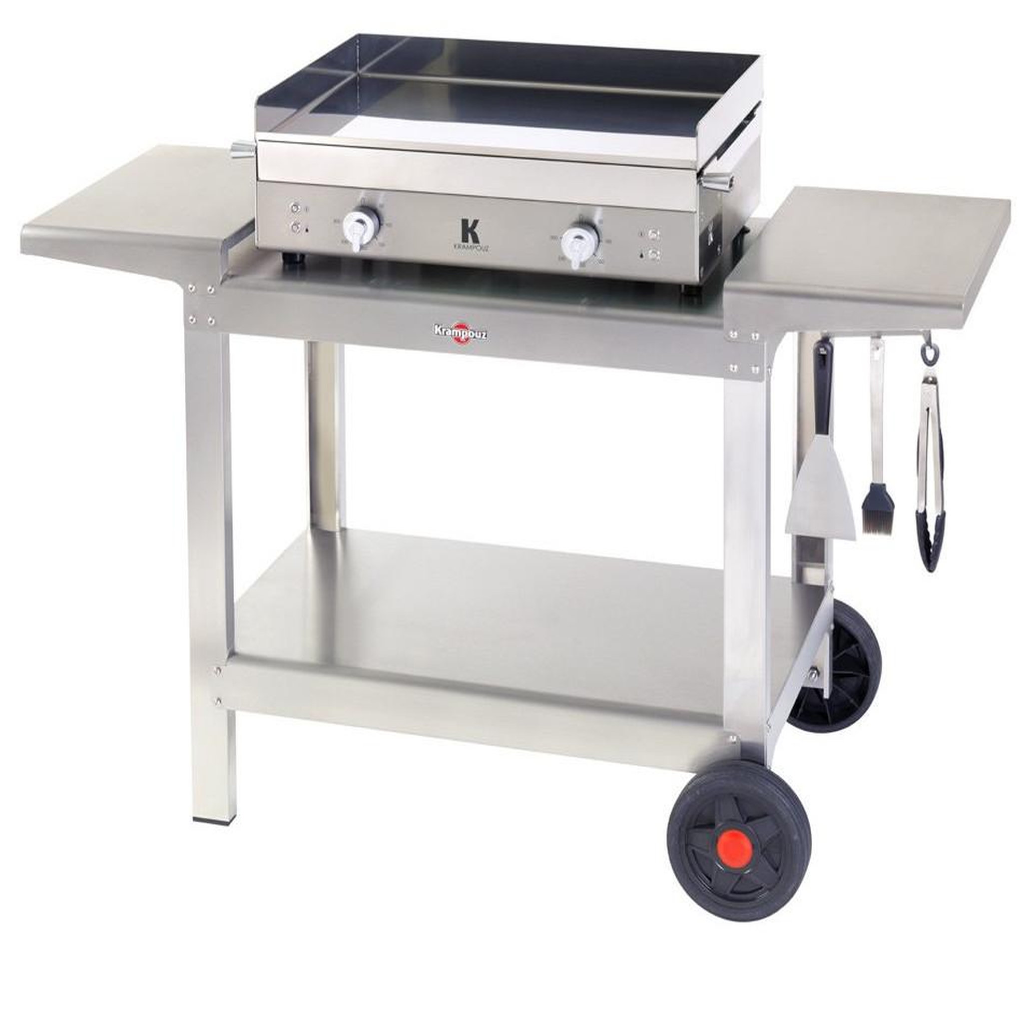 Voir la diapositive 2 : KRAMPOUZ Desserte KHEA05 inox compatible plancha Krampouz Saveur, Design et K