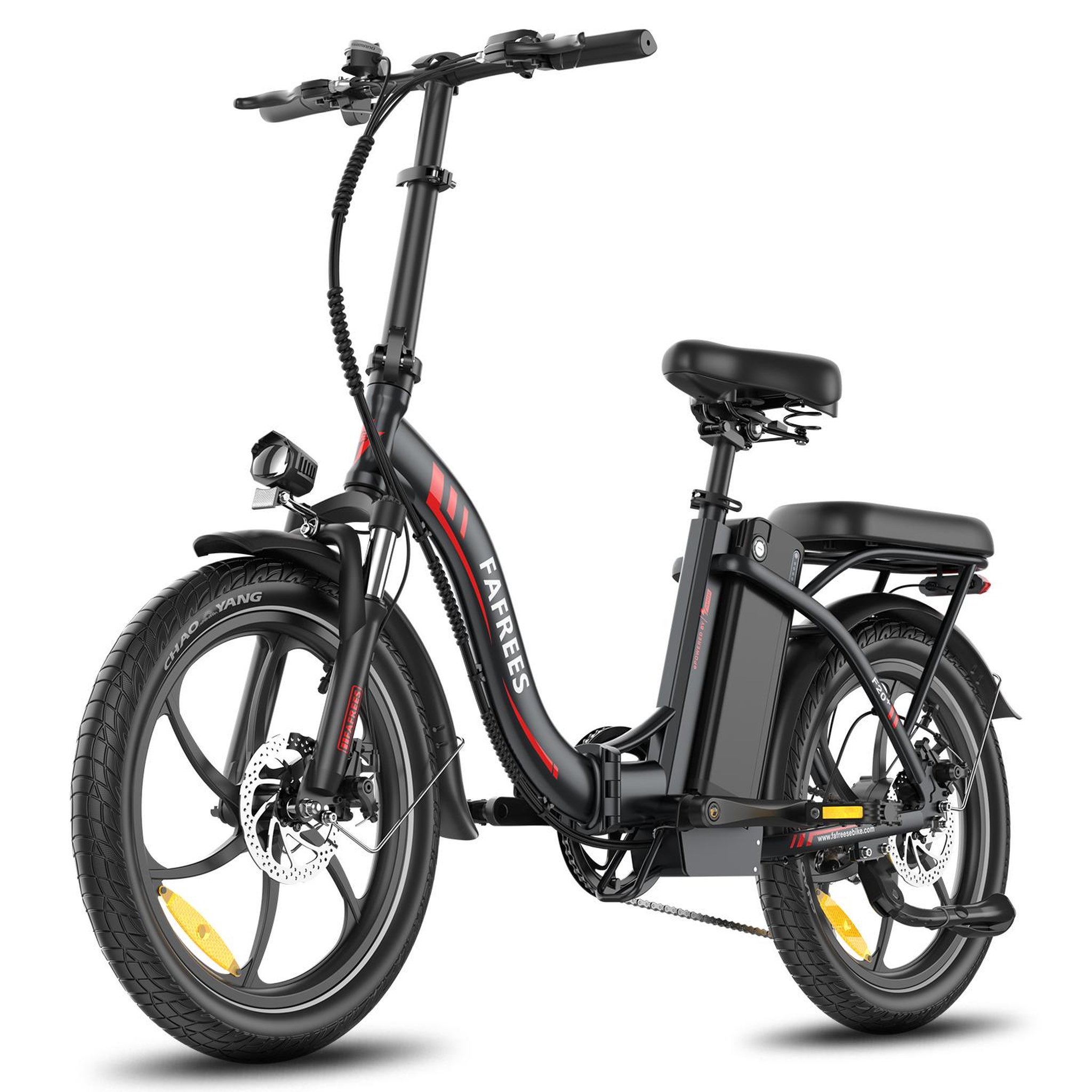 Voir la diapositive 3 : FAFREES Vélo électrique pliable urbain fafrees f20+