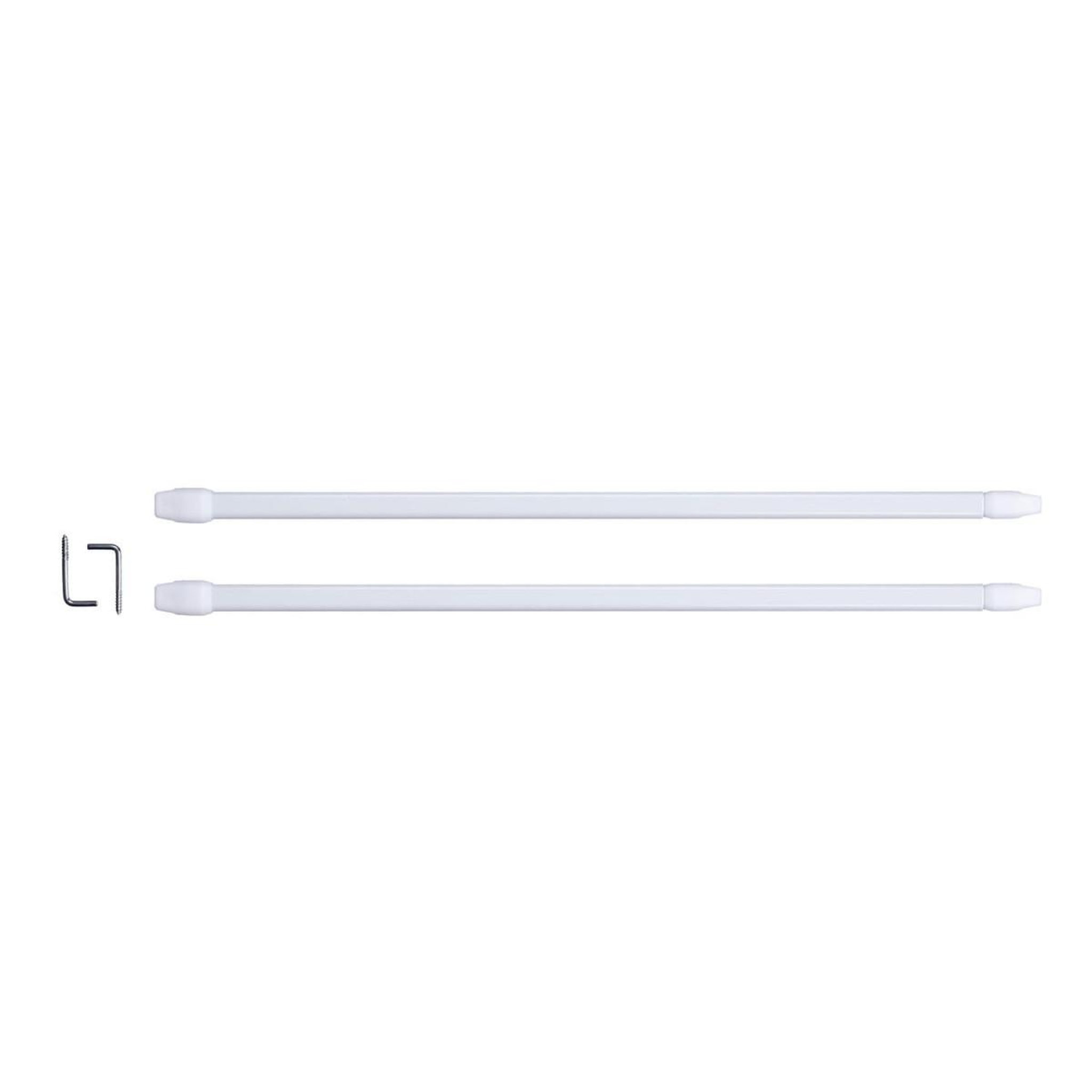 Je cherche une idee Lot de 2 tringles extensibles  paio  50-80cm blanc