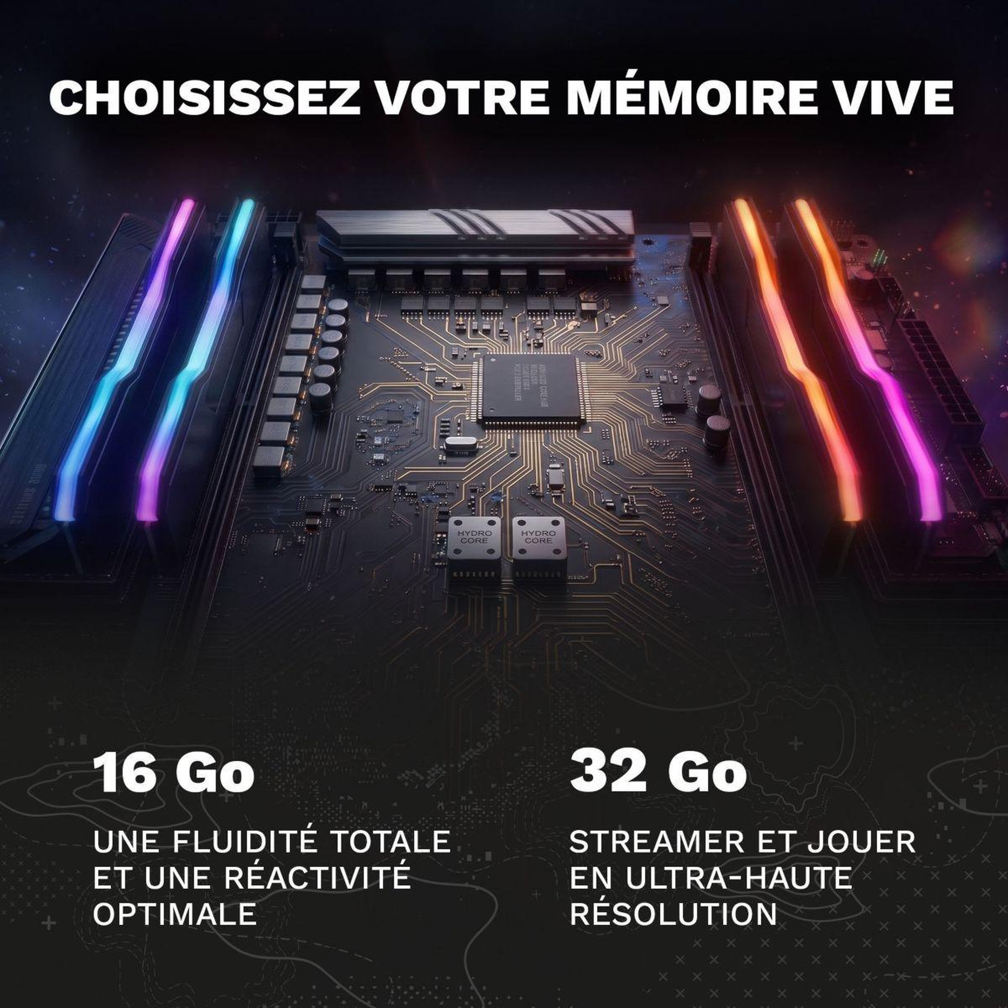 Voir la diapositive 5 : SKILLKORP PC Gamer SK05 - AMD Ryzen 7 5700X - NVIDIA GeForce RTX 5060 - 16 Go RAM DDR4 - SSD 512 Go