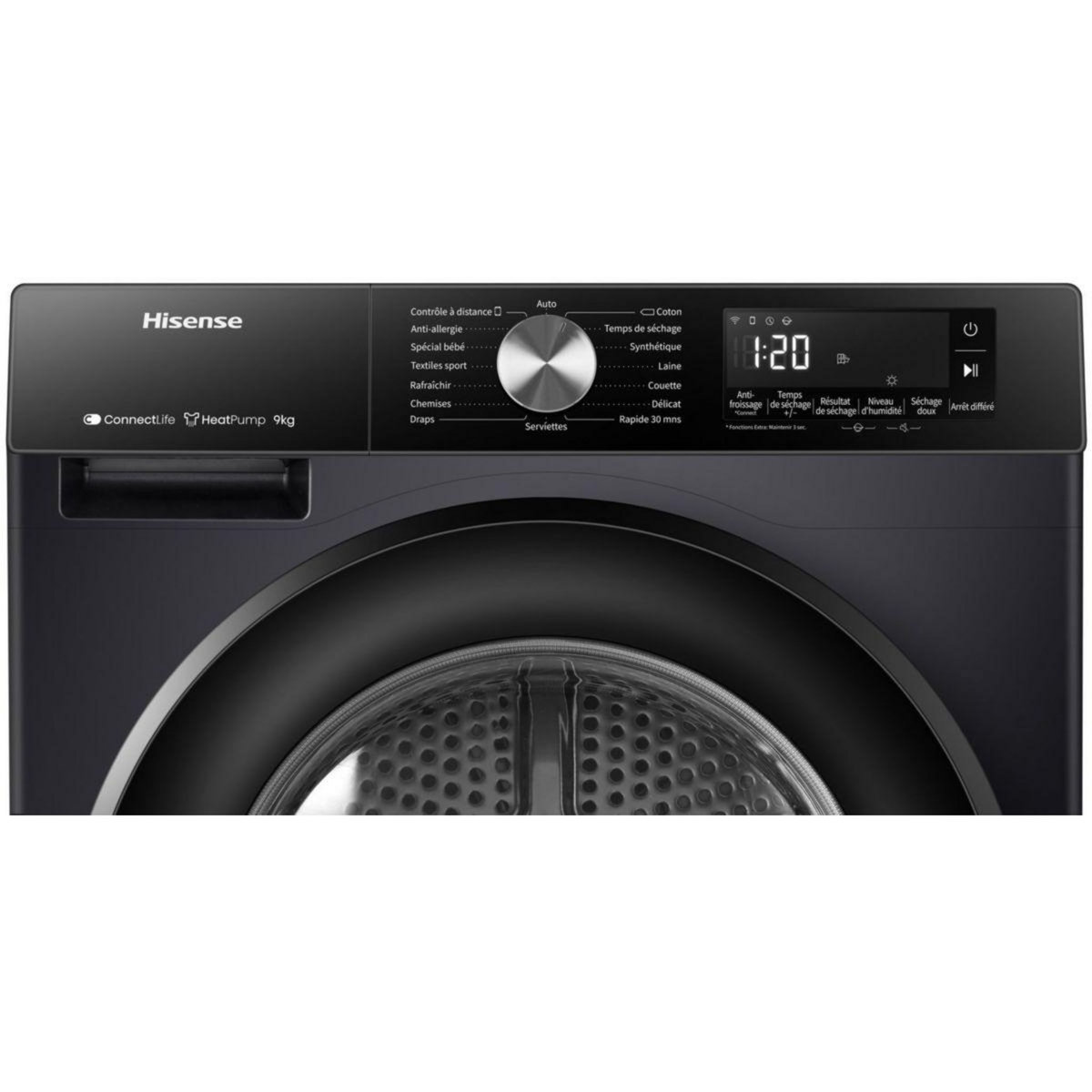 Hisense Sèche linge pompe à chaleur DH3S902BB3