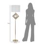 Voir la diapositive 6 : Paris Prix Lampadaire en Métal  Move  161cm Or & Blanc