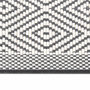 Voir la diapositive 4 : VIDAXL Tapis d'exterieur gris et blanc 80x150 cm design reversible