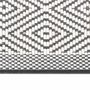 Voir la diapositive 4 : VIDAXL Tapis d'exterieur gris et blanc 80x150 cm design reversible