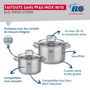 Voir la diapositive 3 : ELO Ensemble de 2 Poêles de cuisson 24 et 32 cm et 2 faitouts 14 et 16 cm Elo Profi Citrin