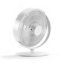 Voir la diapositive 2 : Supra Ventilateur de table 25cm 12w blanc - HELI-1
