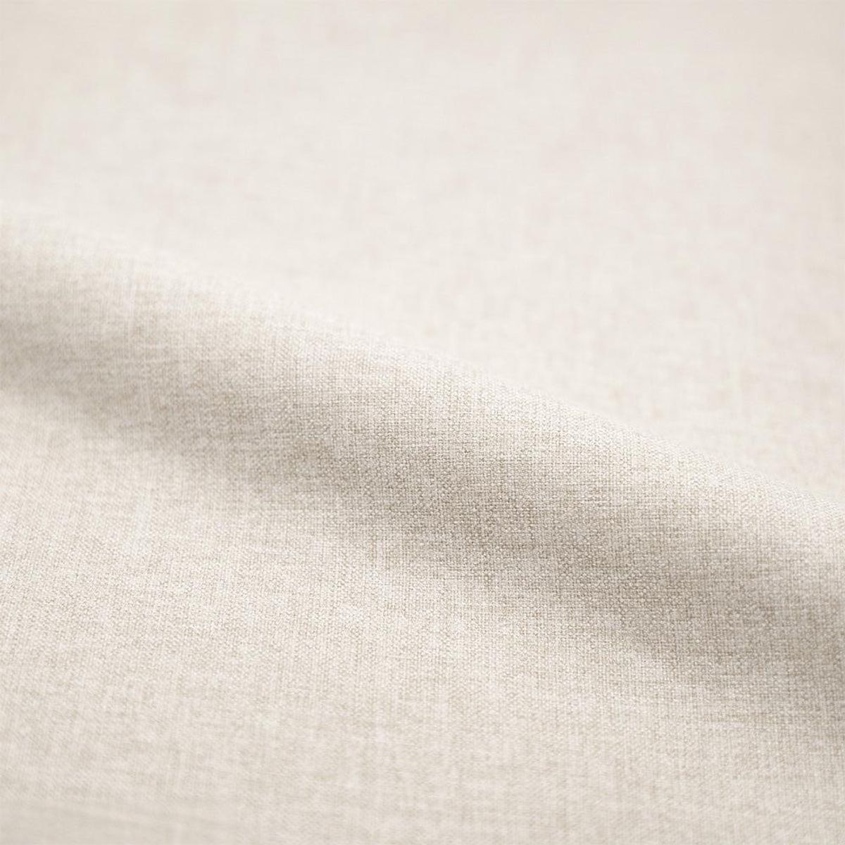 Rendez vous déco Lot de 2 chaises en tissu beige et pieds en métal noir - Verner