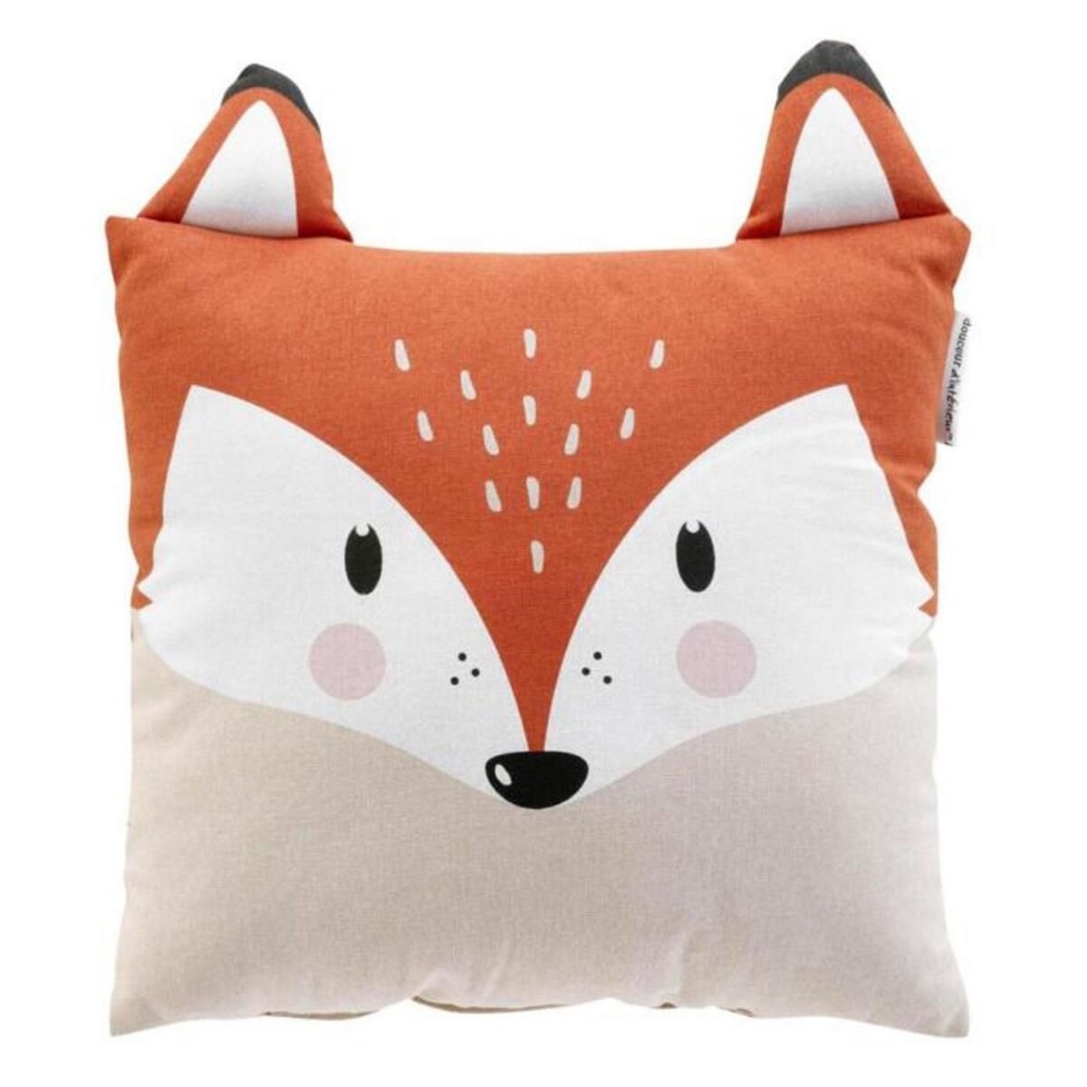 Paris Prix Coussin Déco Enfant  Roxy  40x40cm Orange