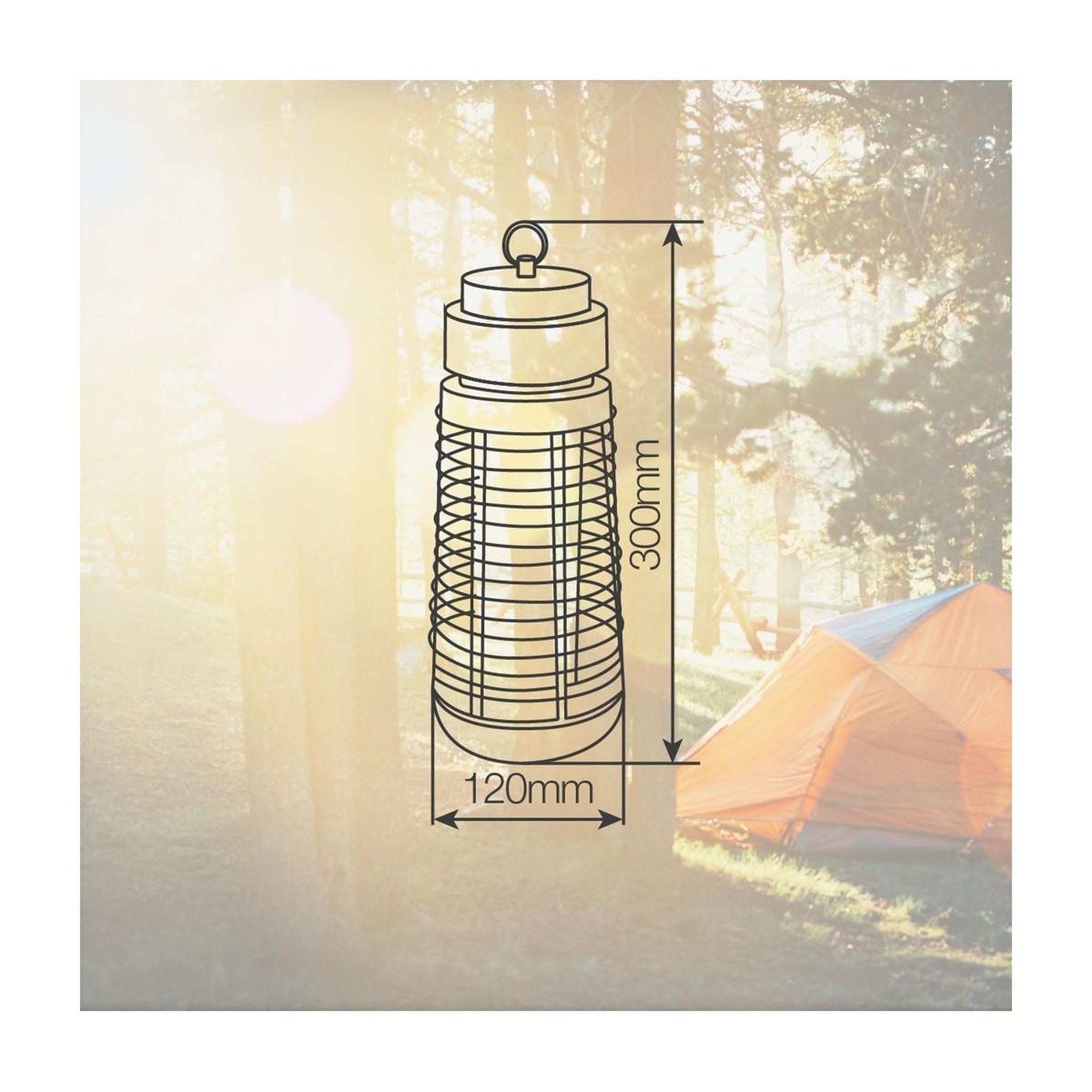Voir la diapositive 6 : INTEC Lampe Anti Moustique 6W Intérieur/Extérieur - Piège Anti Insectes Noir Réduit les Piqûres 80m2 Elimine Mouches Insectes volants