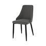 Voir la diapositive 5 : Rendez vous déco Lot de 2 chaises en tissu beige et pieds en métal - Pipo