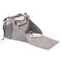 Voir la diapositive 5 : BEABA Sac à langer multi-rangements SYDNEY II - Gris corail