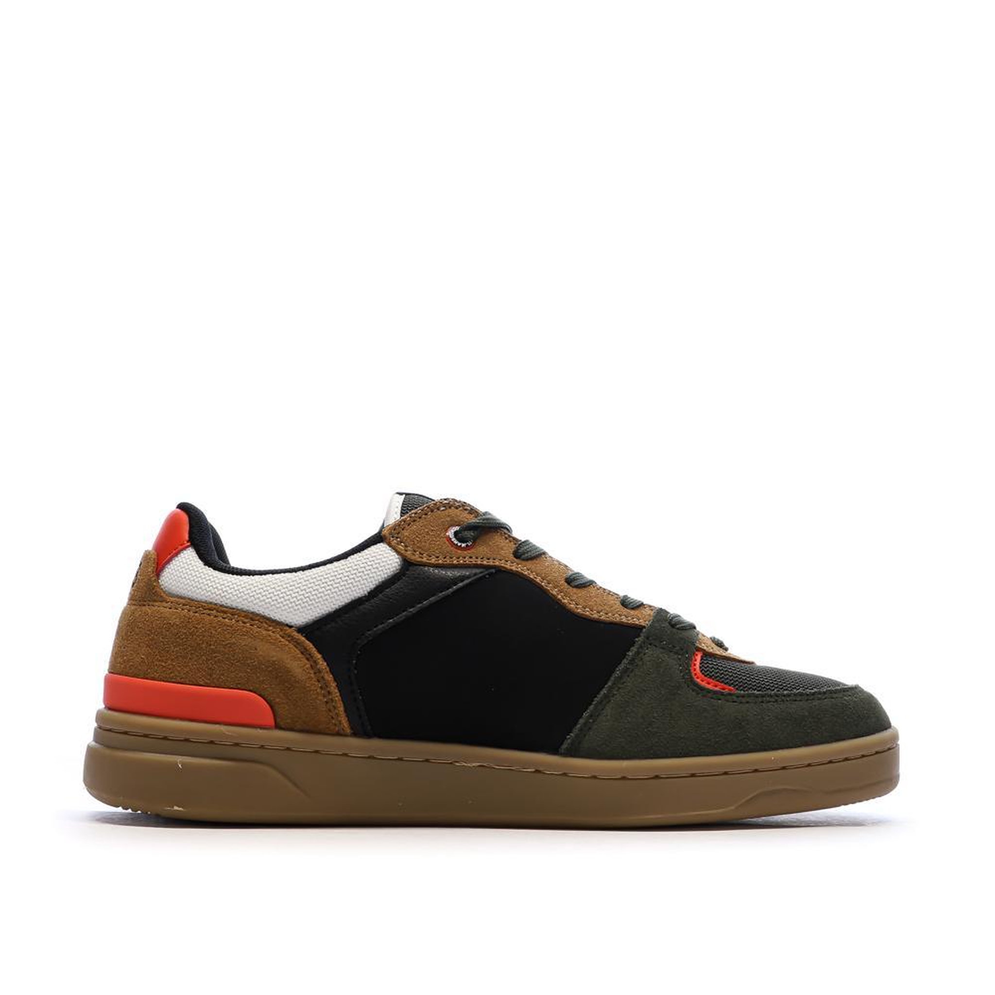 Voir la diapositive 2 : Pepe Jeans Baskets Kaki/Camel Homme Pepe jeans Kore Skate