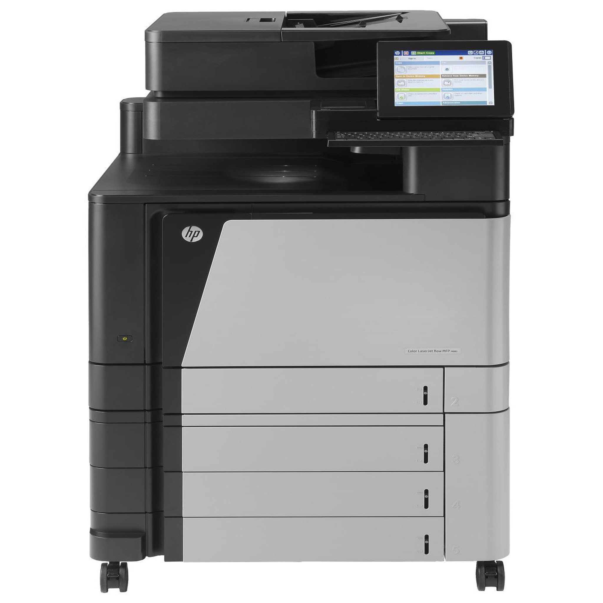 Voir la diapositive 3 : HP Imprimante multifonction hp a2w75a laserjet enterprise m880z a3 1200 x 1200 ppp 46 ppm noir et blanc
