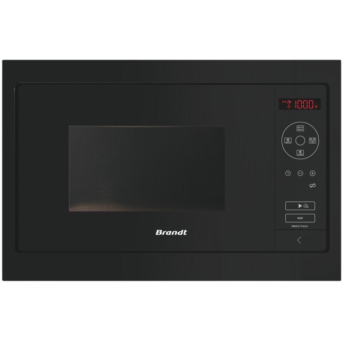 BRANDT Micro ondes encastrable BMS7112B 26L