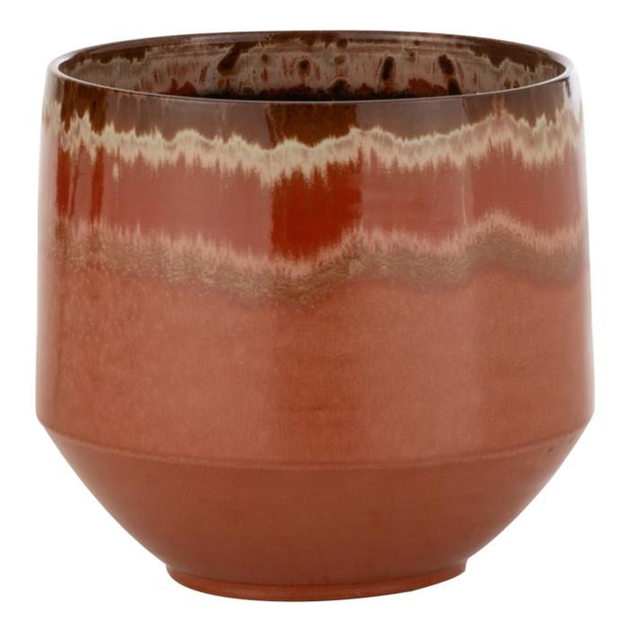 Paris Prix Cache-Pot en Céramique  Aline  28cm Rouge