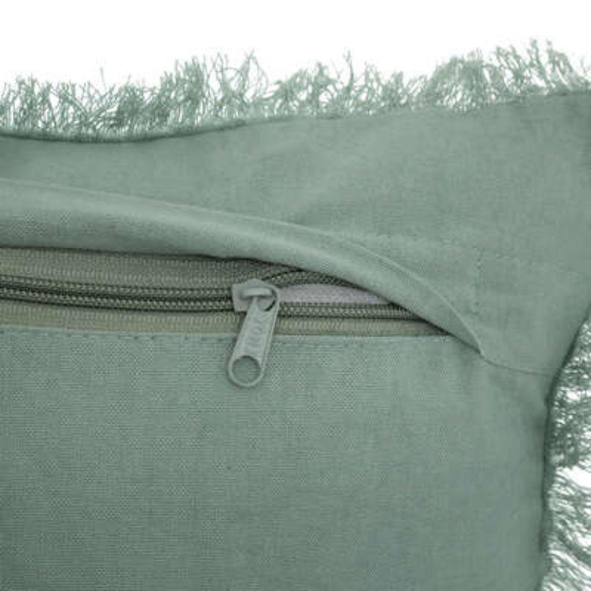 Voir la diapositive 2 : ATMOSPHERA Coussin nid d'abeille  widdy  30x50cm vert céladon