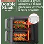 Voir la diapositive 3 : NINJA Friteuse sans huile Double Stack XL 9,5l  SL451EU
