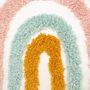 Voir la diapositive 2 : Atmosphera Kids Coussin Enfant  Arc-en-Ciel  38x38cm Multicolore