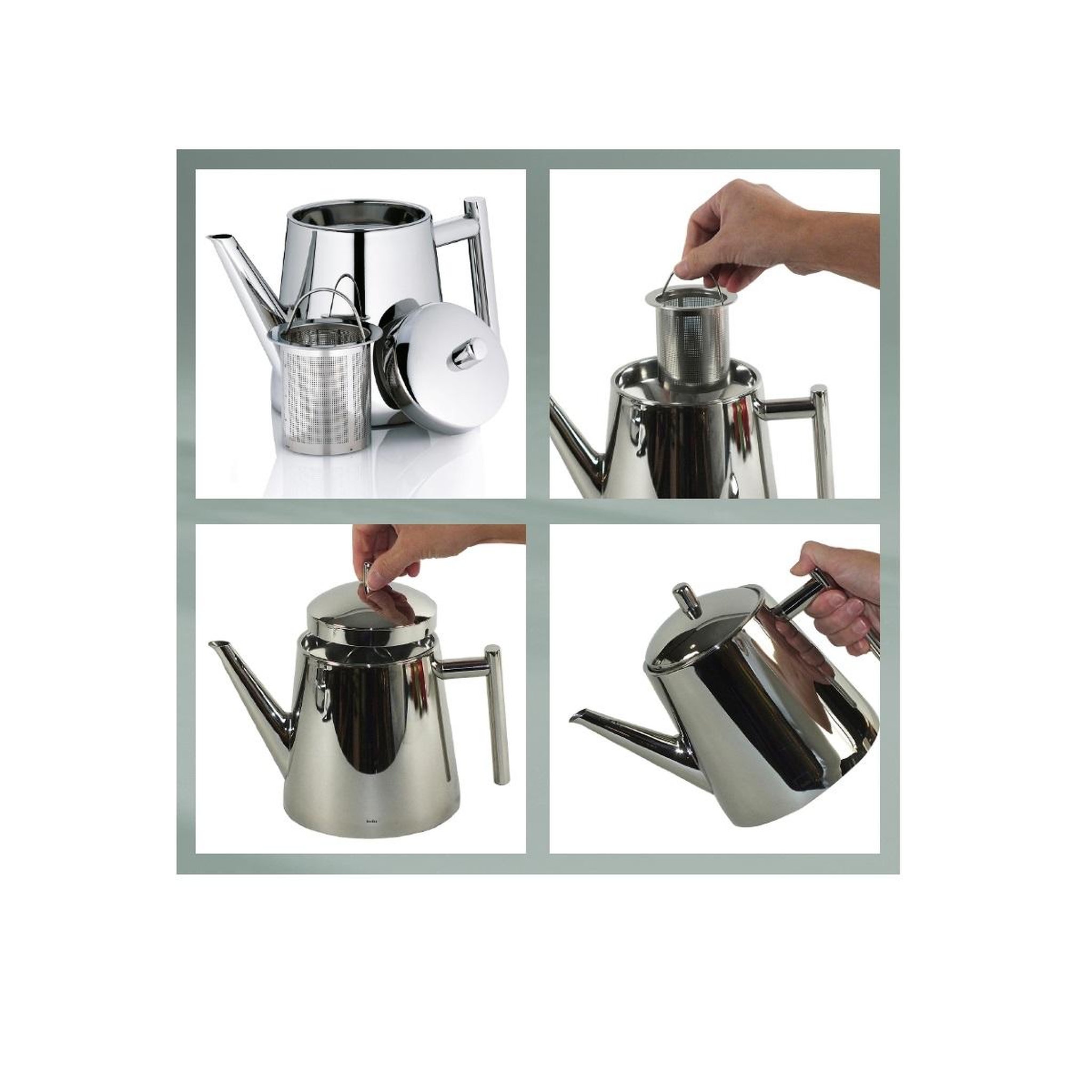 Voir la diapositive 5 : Kela line Théière  avec filtre amovible 1,7l - 11356