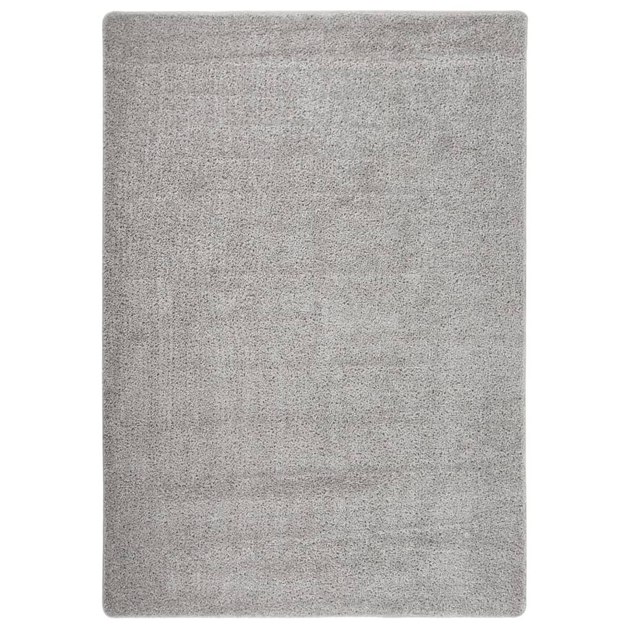Voir la diapositive 1 : VIDAXL Tapis shaggy antiderapant Gris clair 160x230 cm