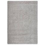 VIDAXL Tapis shaggy antiderapant Gris clair 160x230 cm