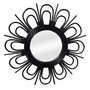 Voir la diapositive 1 : Paris Prix Miroir Mural Design en Rotin  Aina  43cm Noir