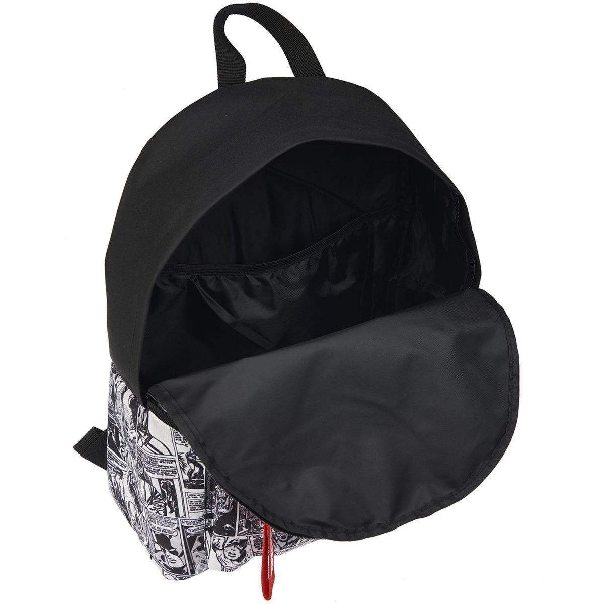 MARVEL Sac à dos 1 compartiment noir et blanc