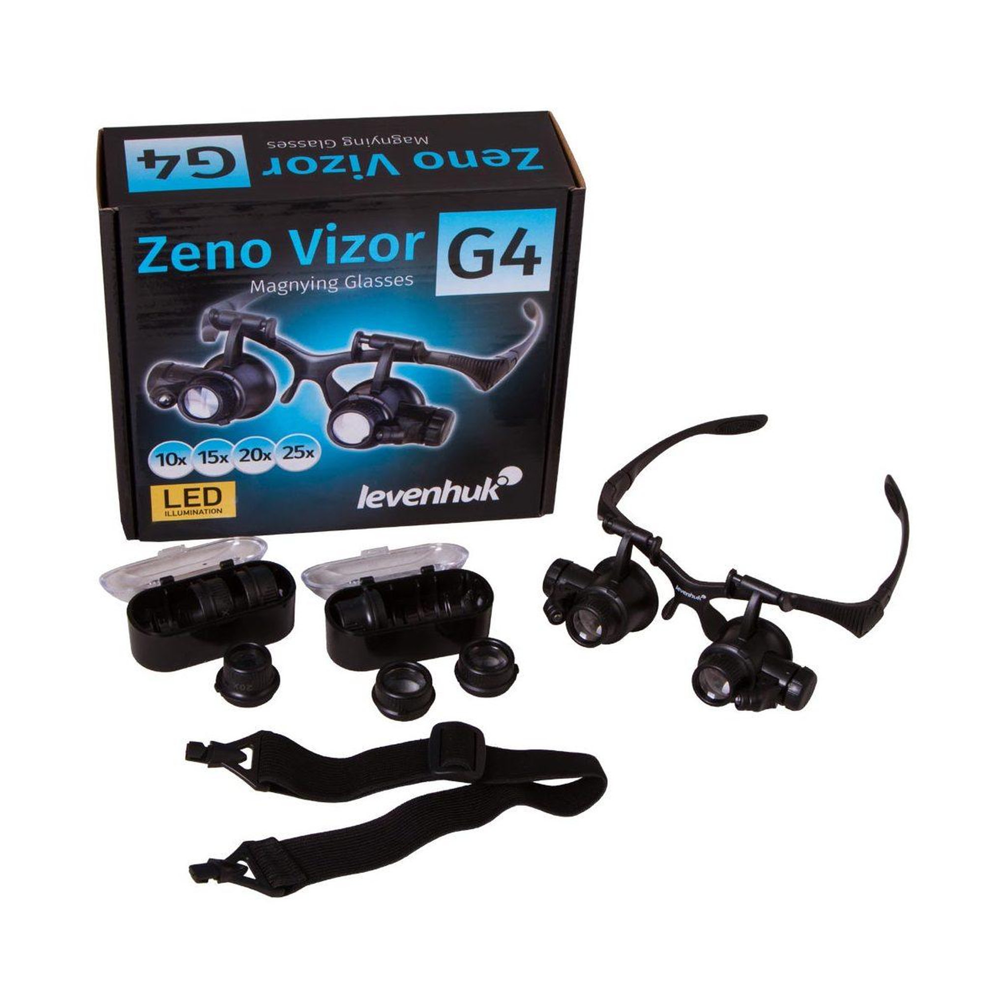 Voir la diapositive 3 : LEVENHUK Zeno Vizor G4 Loupe d'agrandissement