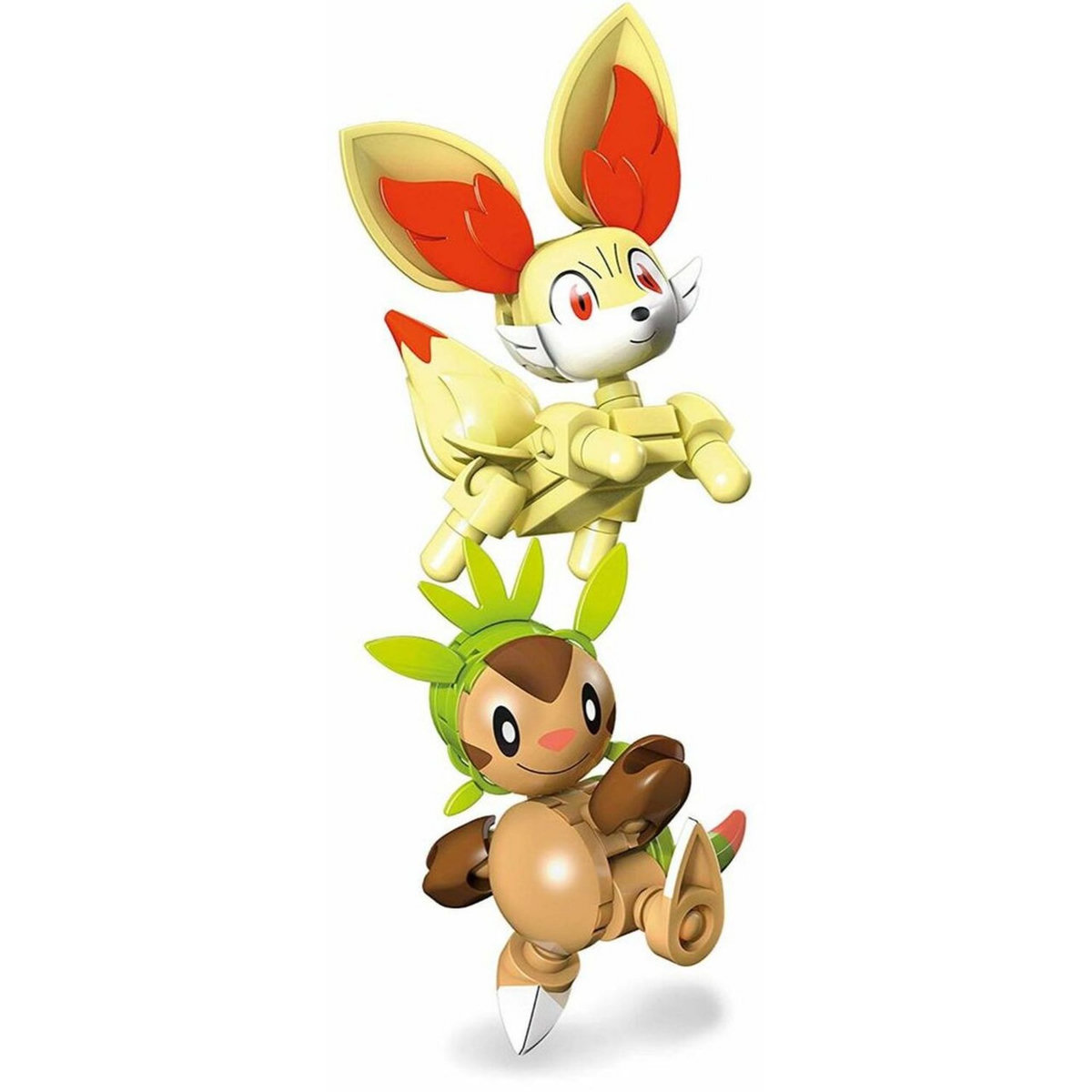 MEGA Jeu de construction Mega Construx Pokémon Marisson contre Feunnec