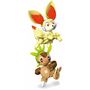 Voir la diapositive 2 : MEGA Jeu de construction Mega Construx Pokémon Marisson contre Feunnec