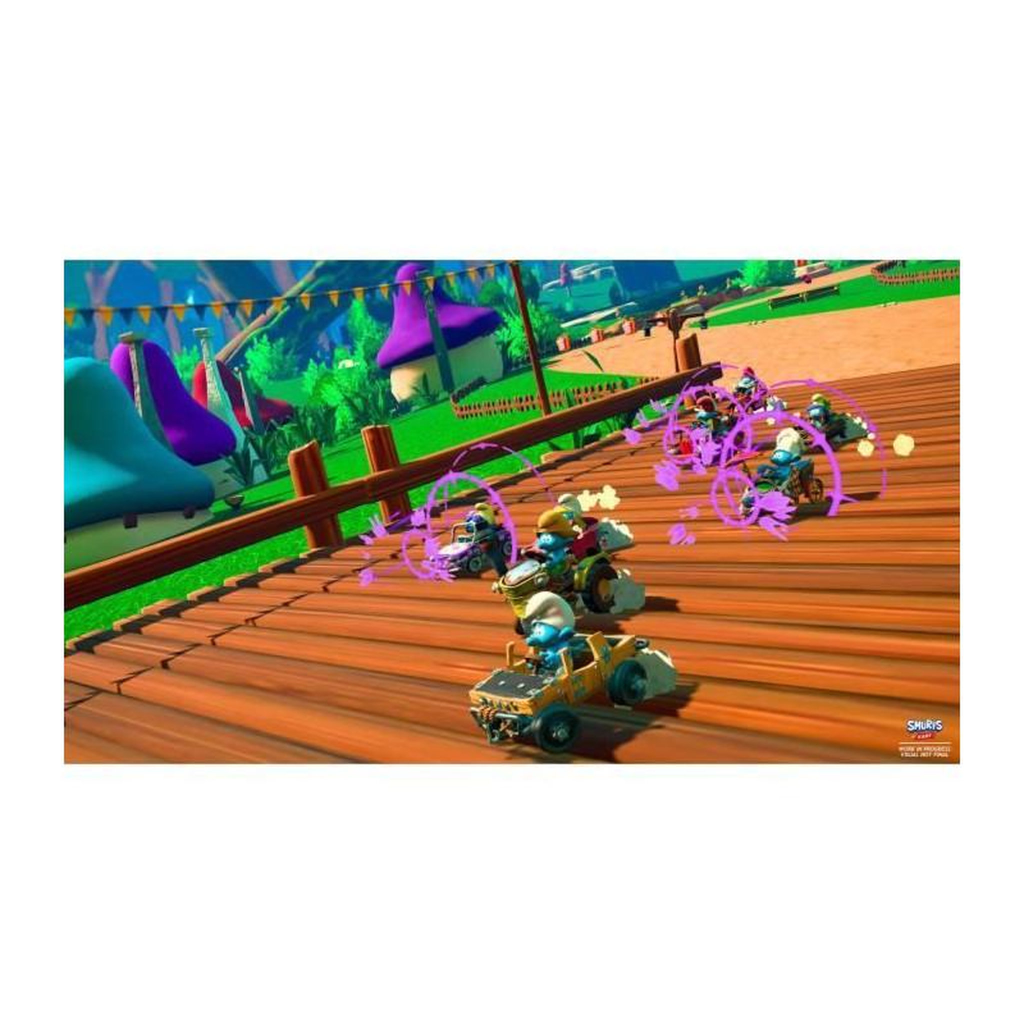 Voir la diapositive 5 : MICROIDS Schtroumpfs Kart - Jeu PS5