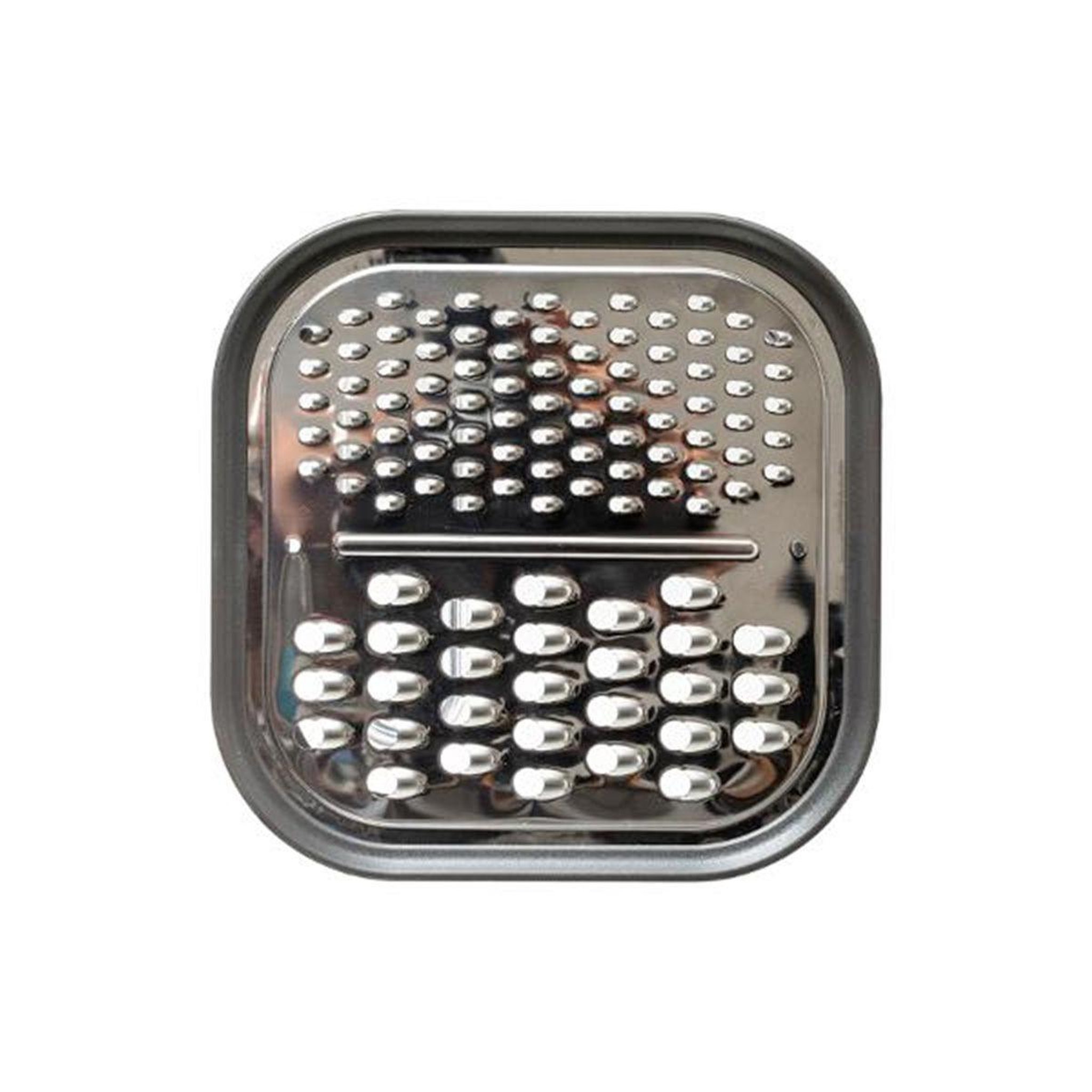 Voir la diapositive 2 : FIVE Râpe & boîte de récupération  2 faces  13cm gris