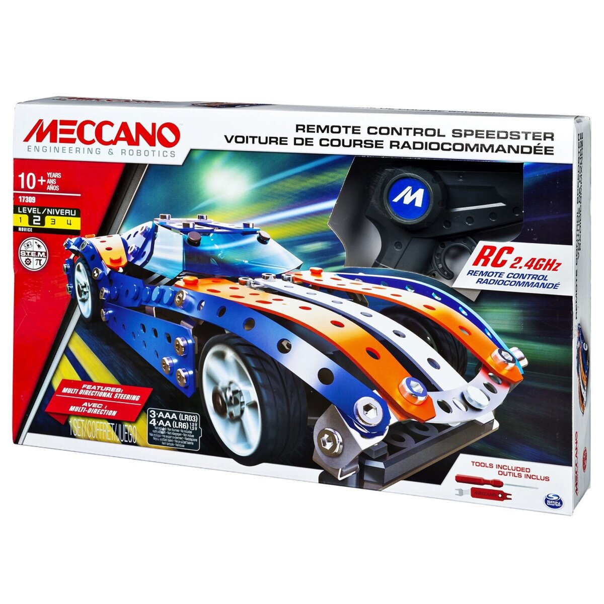 MECCANO  Meccano speedster radiocommandé 