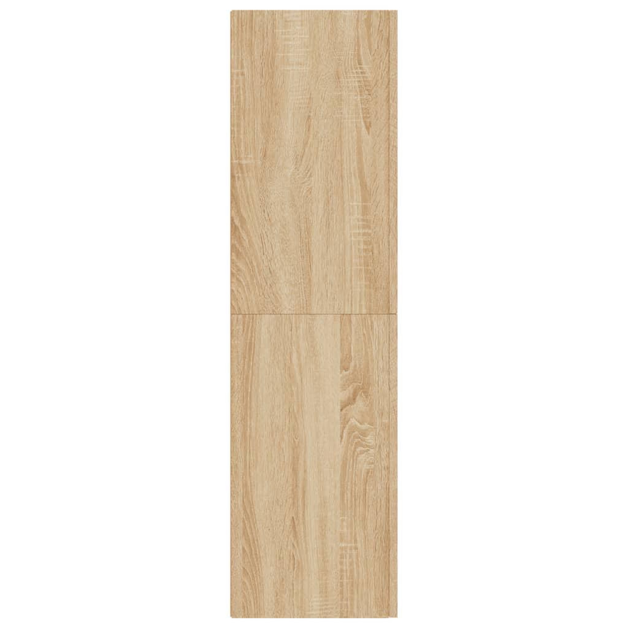 Voir la diapositive 4 : VIDAXL Meuble TV Chene sonoma 30,5x30x110 cm Bois d'ingenierie