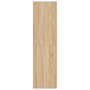Voir la diapositive 4 : VIDAXL Meuble TV Chene sonoma 30,5x30x110 cm Bois d'ingenierie